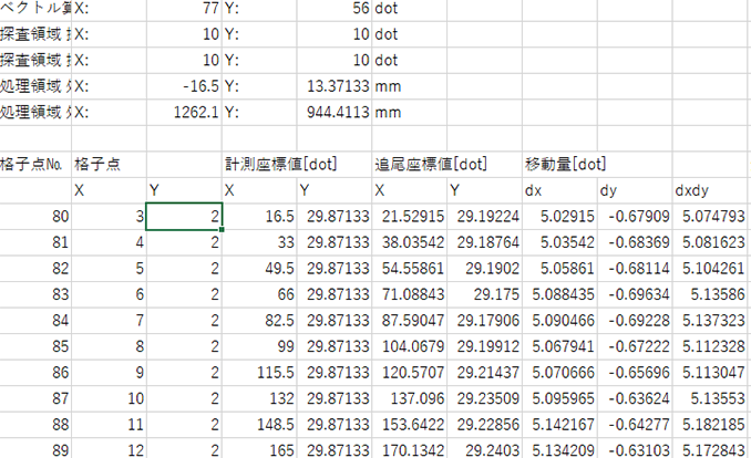 CSV出力