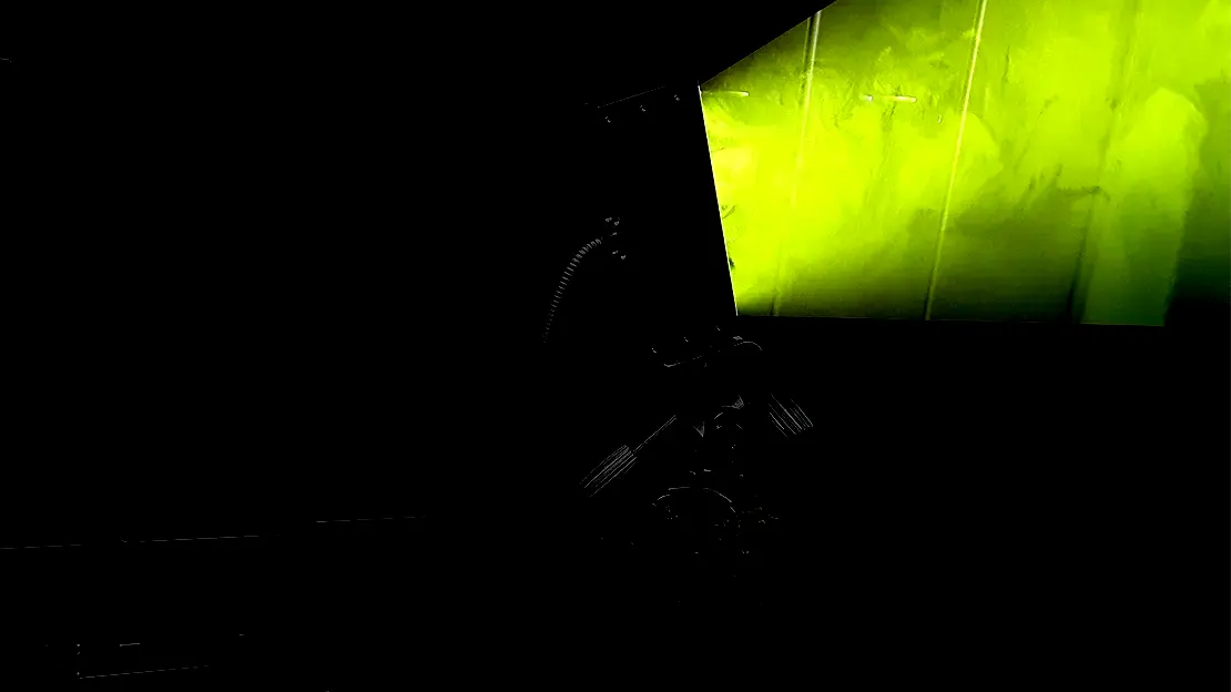 可視化用ルミネッセンス光源_KLM-600FC_気流の可視化03