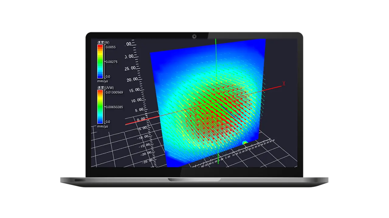 PIV関連機器_ステレオPIVソフト_FlowExpertII_2D3C小