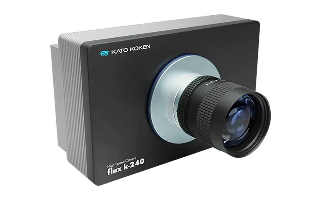 【新製品のご案内】
ハイスピードカメラflux k-240をリリースしました。