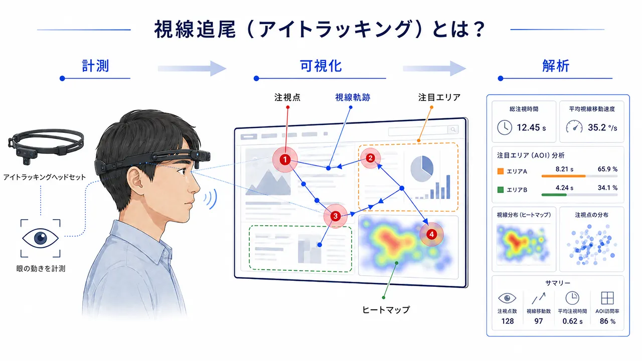 view-tracker_視線追尾_視線追尾とは？イラスト_V01