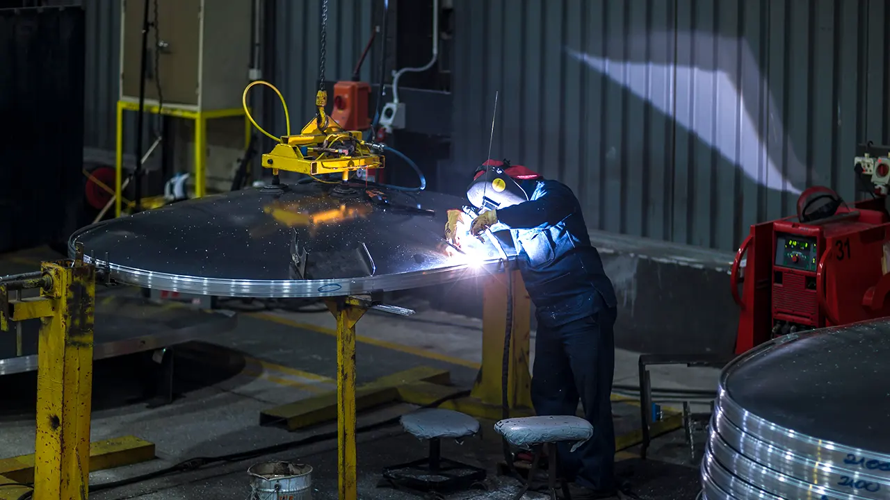 溶接プロセス可視化システムShieldView_溶接作業者