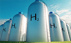 次世代エネルギー水素の可視化_水素タンク複数の画像
