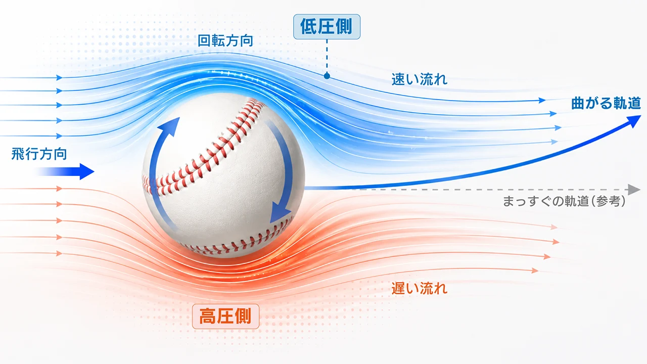 coanda_コアンダ効果_マグナス効果_イメージ図_V01