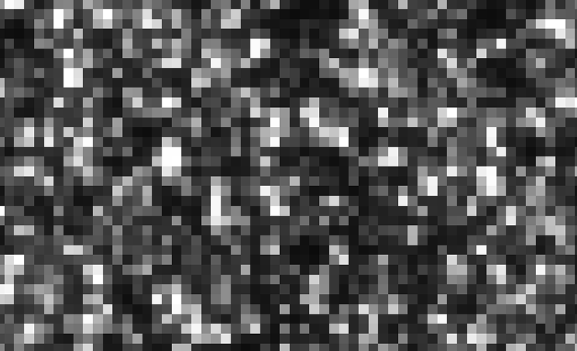 デジタル画像相関法（DIC）_低解像度で撮影されたランダムパターン