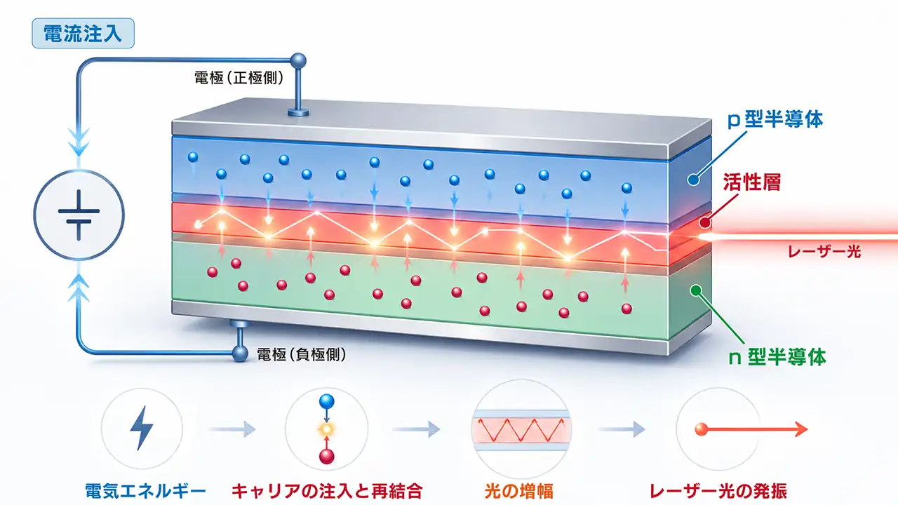 laser_レーザーとは_半導体レーザー仕組み_V01