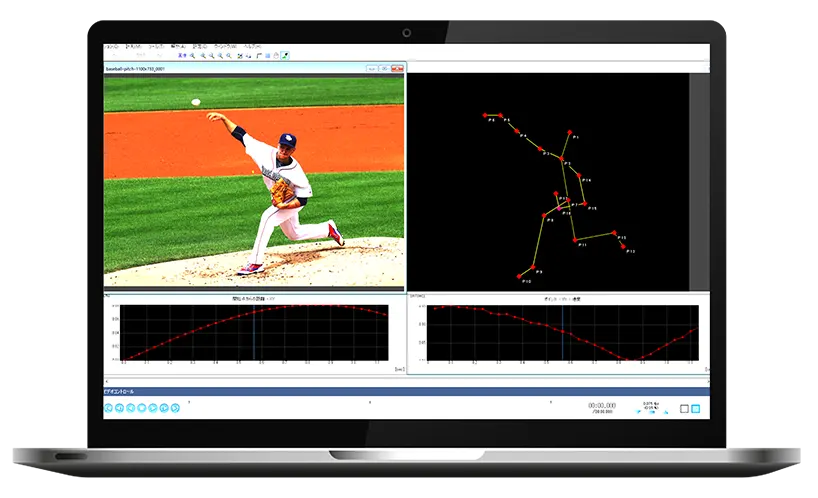 運動解析ソフトMotionⅤの製品画像
