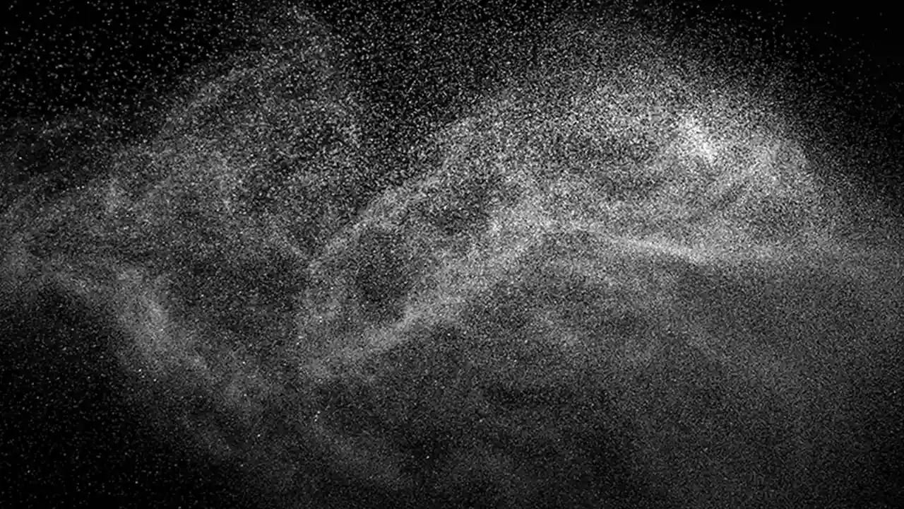 飛沫・エアロゾルの可視化_飛沫のイメージ画像